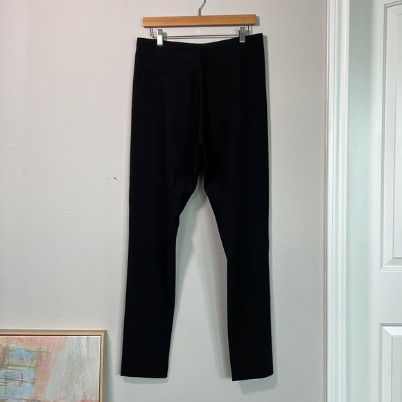 ANNE DE GRUFF COUTURE BLACK AND GREY TROUSERS WITH LAYERED DESIGN - Picture 3 of 7